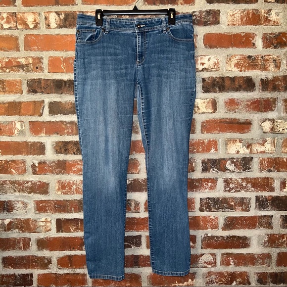 Chico's Denim - Chico’s Midrise Straight Jeans